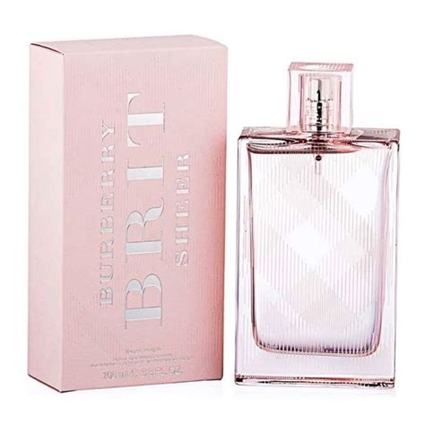 burberry brit sheer eau de toilette 100 ml|burberry brit sheer fragrantica.